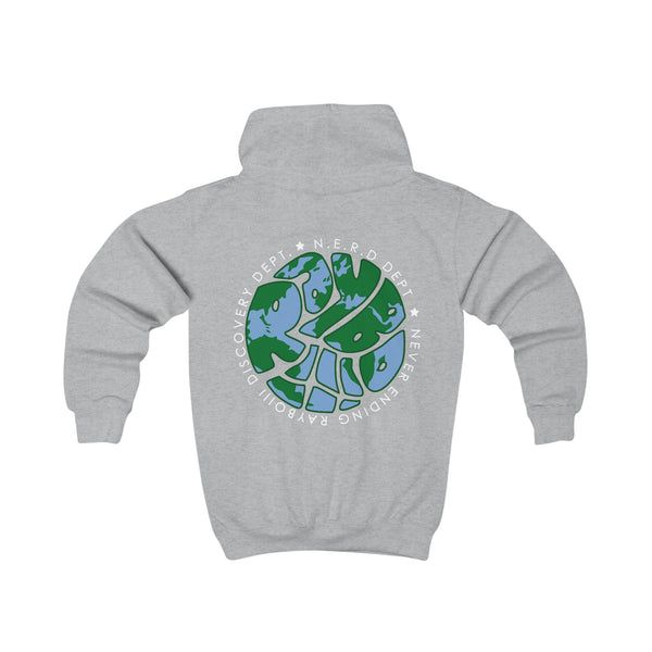 Load image into Gallery viewer, Sofie Sky Blue Kids Hoodie