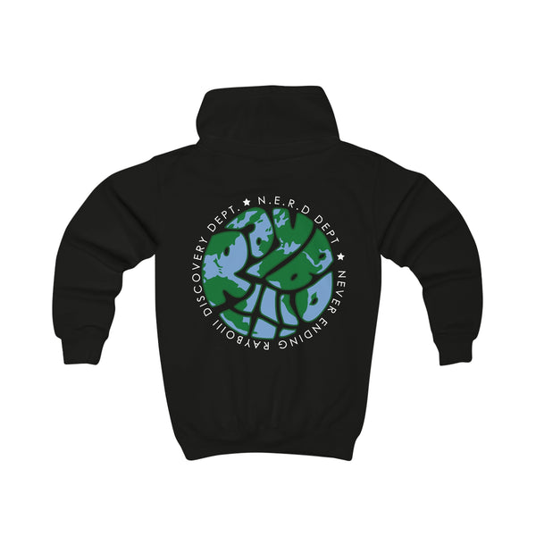 Load image into Gallery viewer, Sofie Sky Blue Kids Hoodie