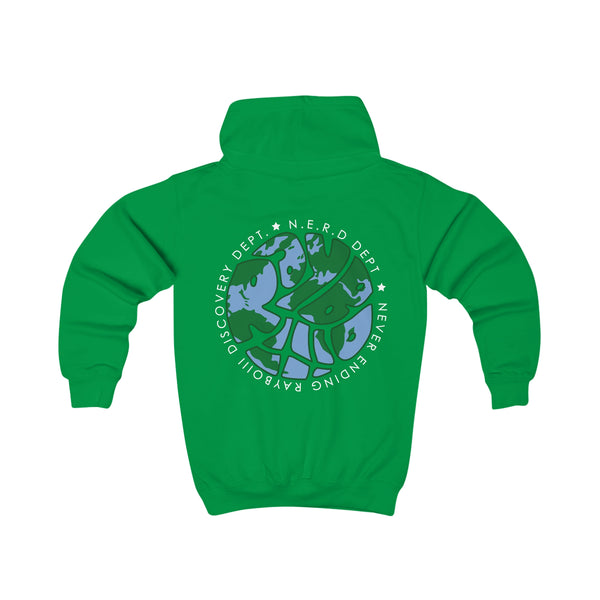 Load image into Gallery viewer, Sofie Sky Blue Kids Hoodie