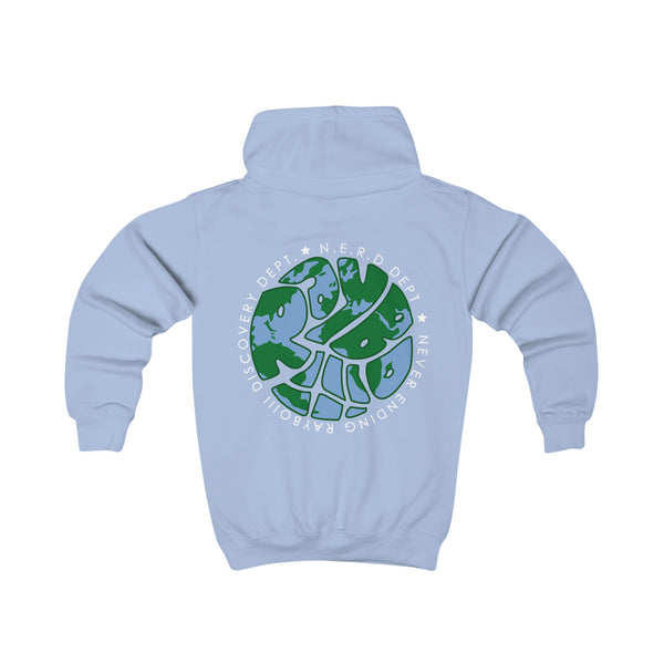 Load image into Gallery viewer, Sofie Sky Blue Kids Hoodie