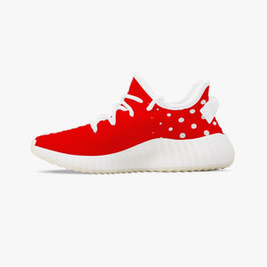 Rayboiii Kids' Mesh Knit Red Sneakers
