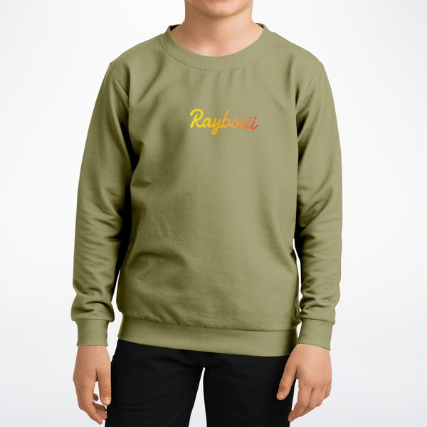 Load image into Gallery viewer, Rayboiii Kids Training Set Top - Olive