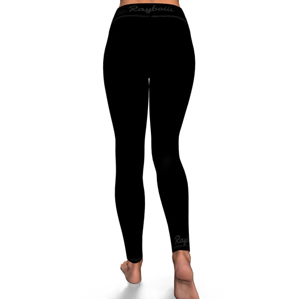 Load image into Gallery viewer, Rayboiii X Love Black Yoga Pants