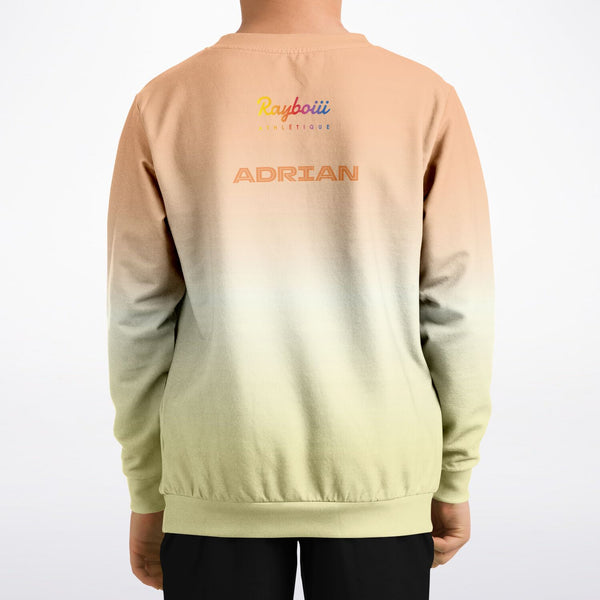 Load image into Gallery viewer, Peach Fade Name Customisable Sweater