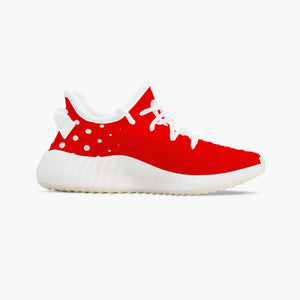 Rayboiii Kids' Mesh Knit Red Sneakers