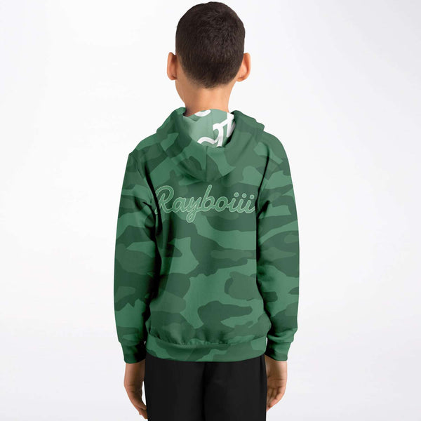 Load image into Gallery viewer, Rayboiii Camouflage Kids Hoodie