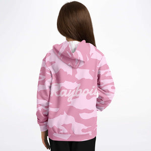 Rayboiii Camouflage Kids Hoodie