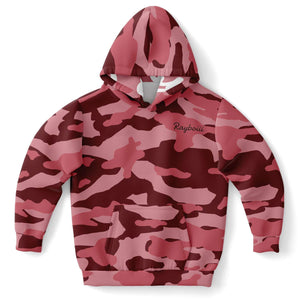 Rayboiii Camouflage Kids Hoodie