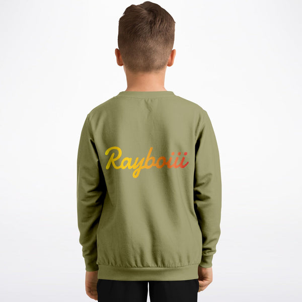 Load image into Gallery viewer, Rayboiii Kids Training Set Top - Olive