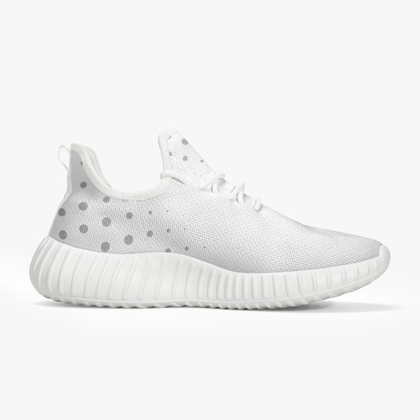 Load image into Gallery viewer, Rayboiii Mesh Knit Ice White Sneakers