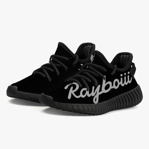 Rayboiii Kids' Mesh Knit Black Sneakers