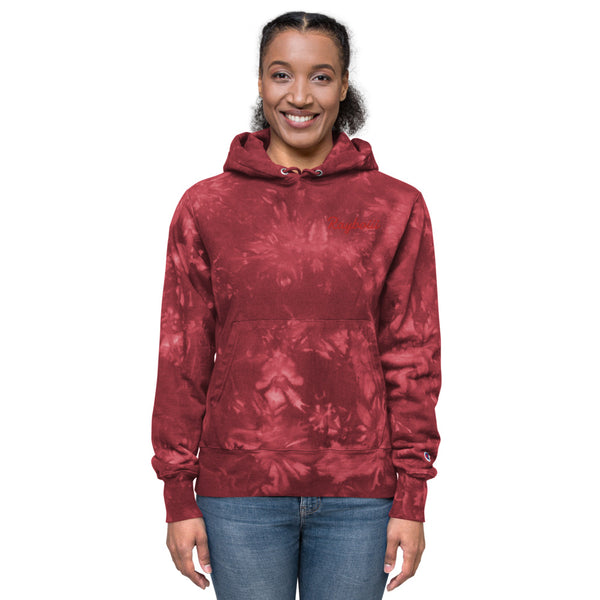 Load image into Gallery viewer, Red Rayboiii X Champion tie & dye hoodie