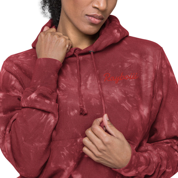 Load image into Gallery viewer, Red Rayboiii X Champion tie & dye hoodie