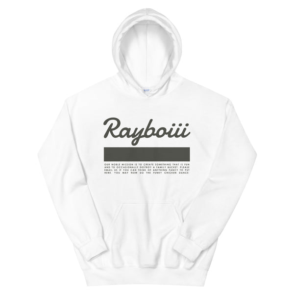 Load image into Gallery viewer, Noble Mission - Grey / White Hoodie (Grown Ups)