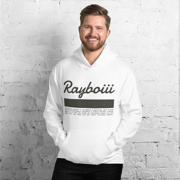 Load image into Gallery viewer, Noble Mission - Grey / White Hoodie (Grown Ups)