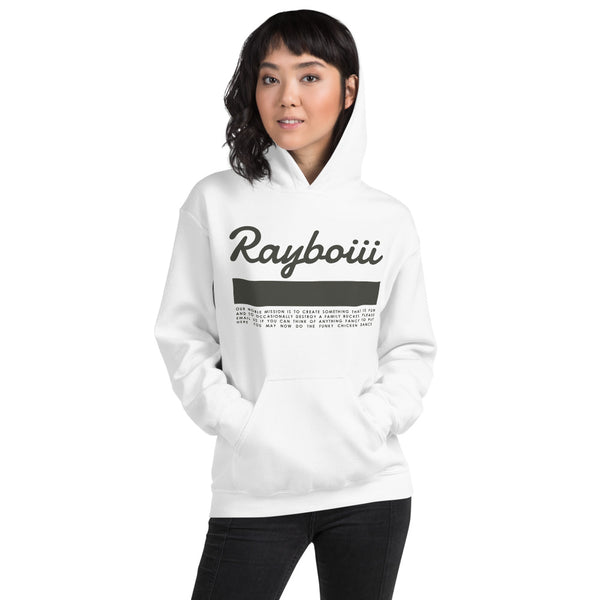 Load image into Gallery viewer, Noble Mission - Grey / White Hoodie (Grown Ups)