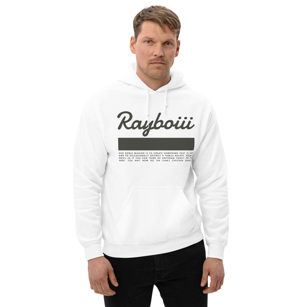 Load image into Gallery viewer, Noble Mission - Grey / White Hoodie (Grown Ups)