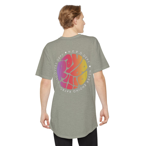 Load image into Gallery viewer, N.E.R.D Dept. Customisable Rayboiii Dipped Hem Tee
