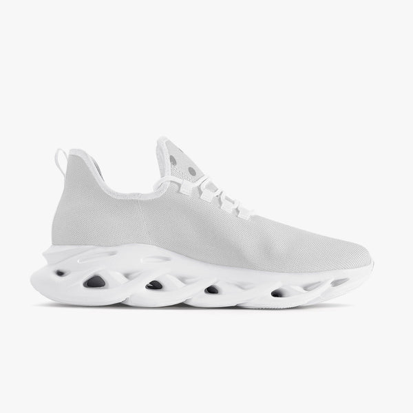 Load image into Gallery viewer, Rayboiii Bounce White Mesh Knit Sneakers
