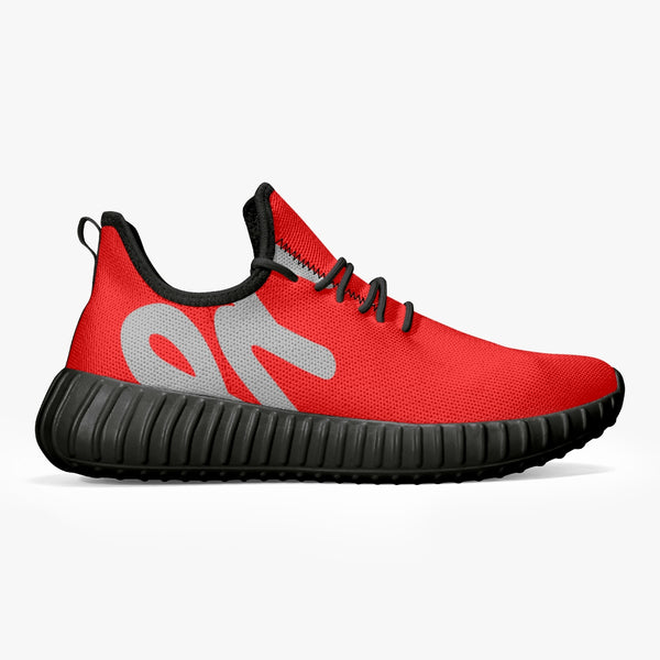 Load image into Gallery viewer, Rayboiii Mesh Knit Red Sneakers
