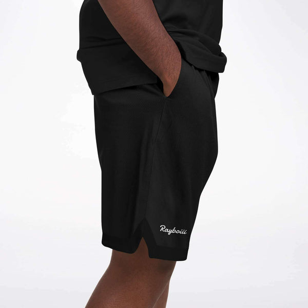Load image into Gallery viewer, Rayboiii Classic Black Basketball Shorts
