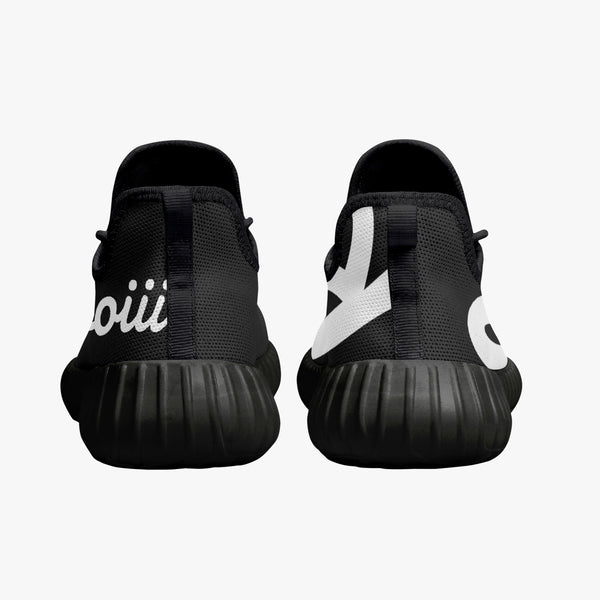 Load image into Gallery viewer, Rayboiii All Stars Mesh Knit Black Sneakers
