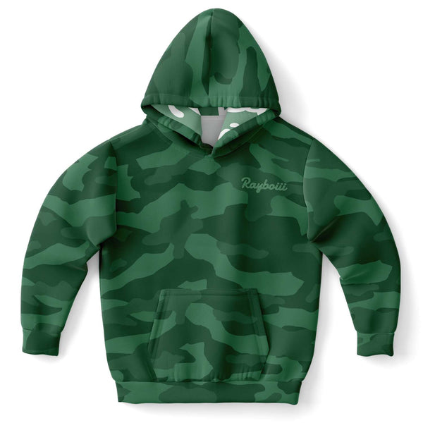 Load image into Gallery viewer, Rayboiii Camouflage Kids Hoodie
