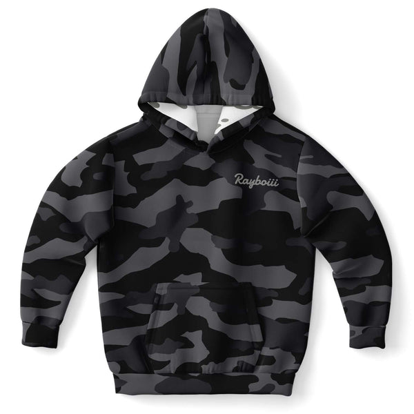 Load image into Gallery viewer, Rayboiii Camouflage Kids Hoodie
