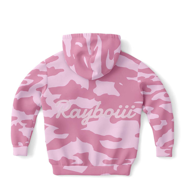 Load image into Gallery viewer, Rayboiii Camouflage Kids Hoodie
