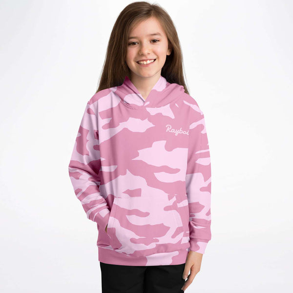 Load image into Gallery viewer, Rayboiii Camouflage Kids Hoodie
