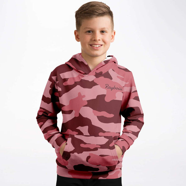 Load image into Gallery viewer, Rayboiii Camouflage Kids Hoodie
