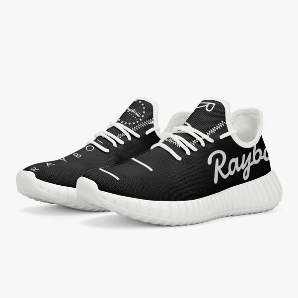 Load image into Gallery viewer, Rayboiii All Stars Mesh Knit Black Sneakers
