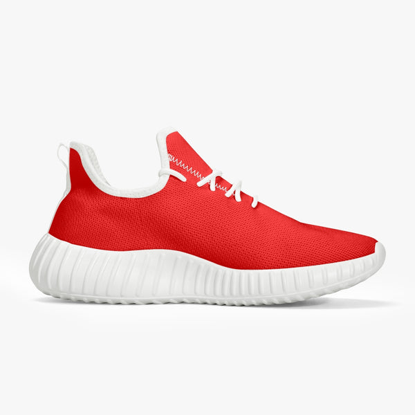 Load image into Gallery viewer, Rayboiii Mesh Knit Red Sneakers
