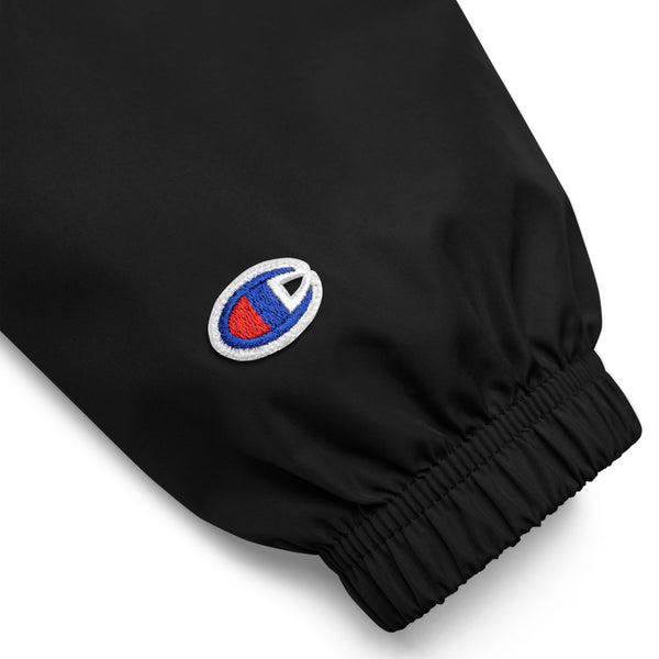 Load image into Gallery viewer, Rayboiii X Champions Packable Rain Jacket
