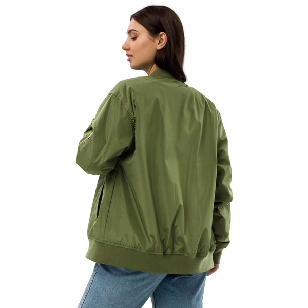 Load image into Gallery viewer, Rayboiii Athlétique Recycled Bomber Jacket
