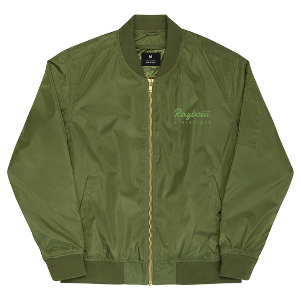 Load image into Gallery viewer, Rayboiii Athlétique Recycled Bomber Jacket
