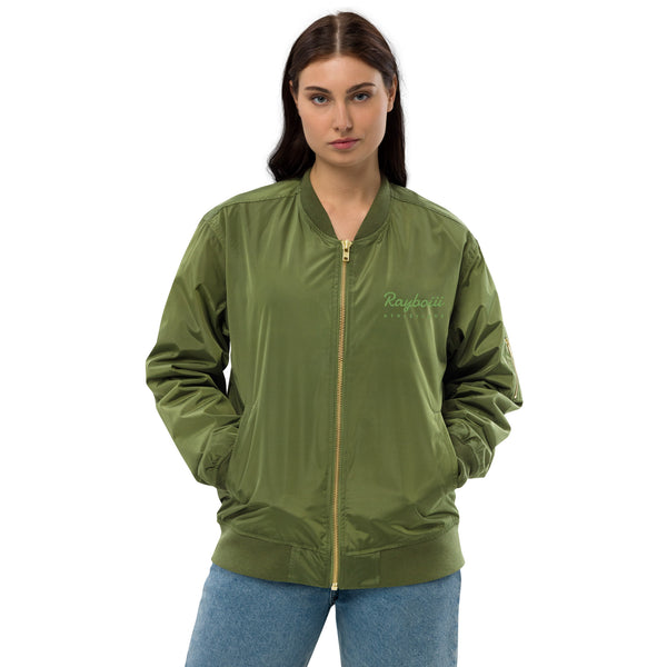Load image into Gallery viewer, Rayboiii Athlétique Recycled Bomber Jacket
