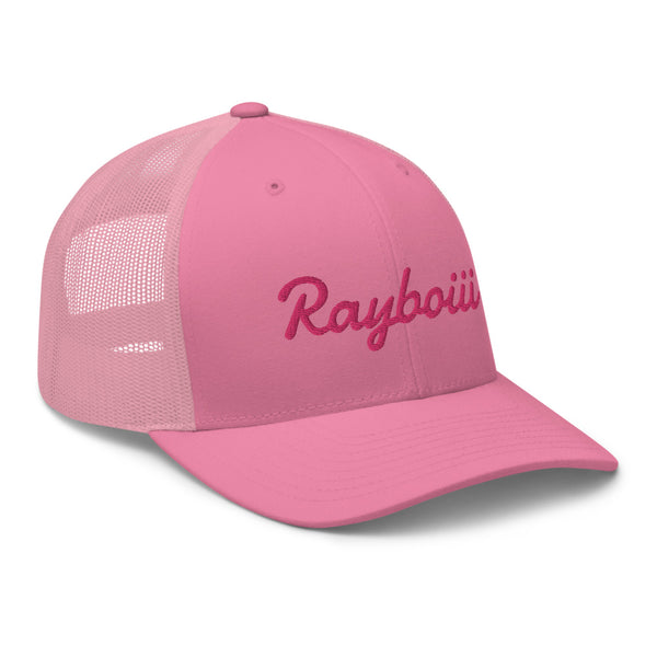 Load image into Gallery viewer, Rayboiii Pink Trucker Cap
